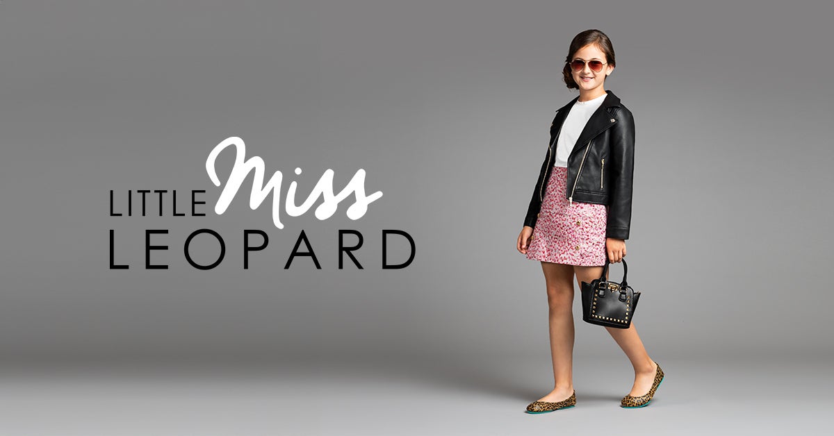 Little Miss Leopard Tieks Ballet Flats