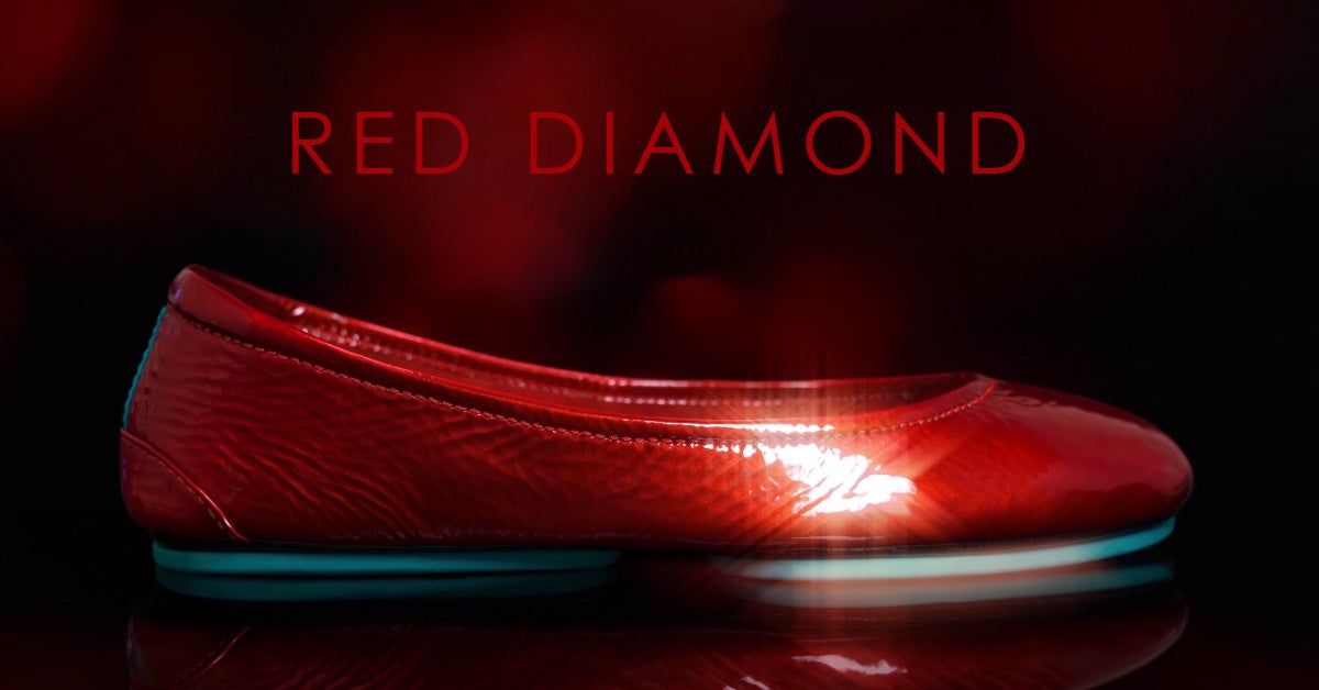 Tieks red diamond size 9 hot sale