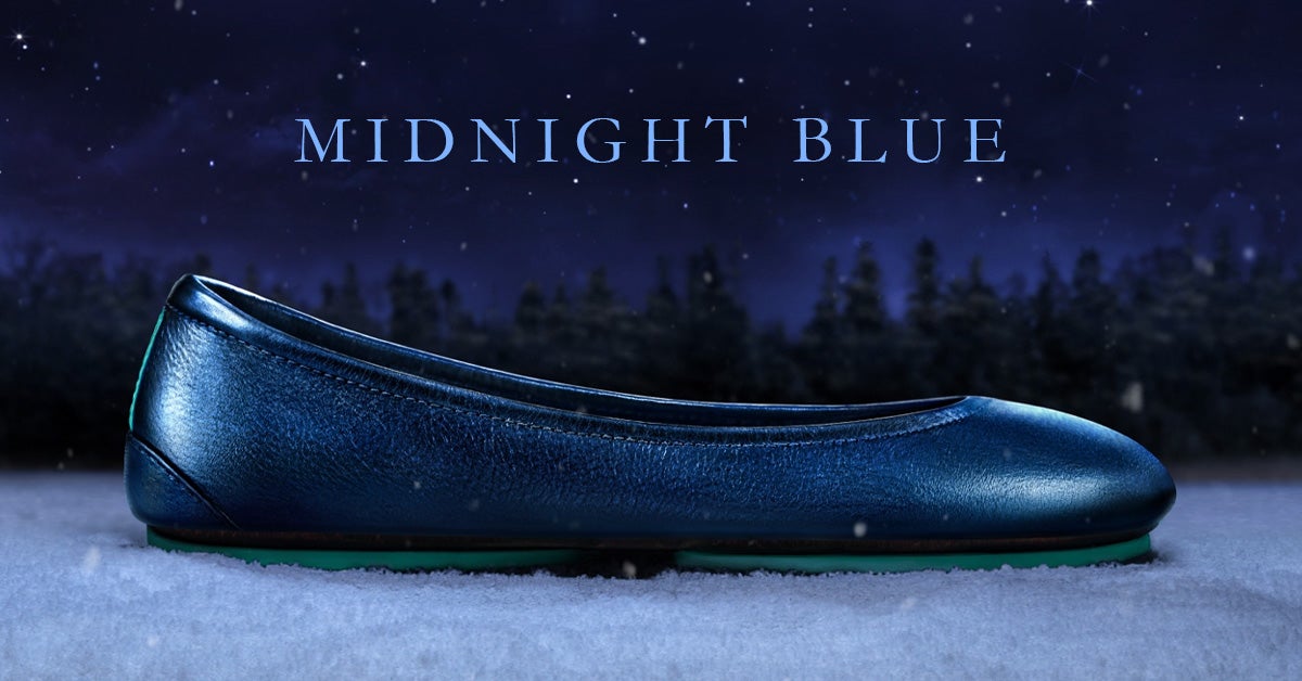 Midnight Blue Ballet Flats Tieks by Gavrieli
