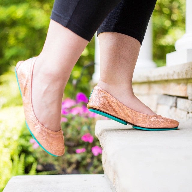Think Pink Tieks Ballet Flats