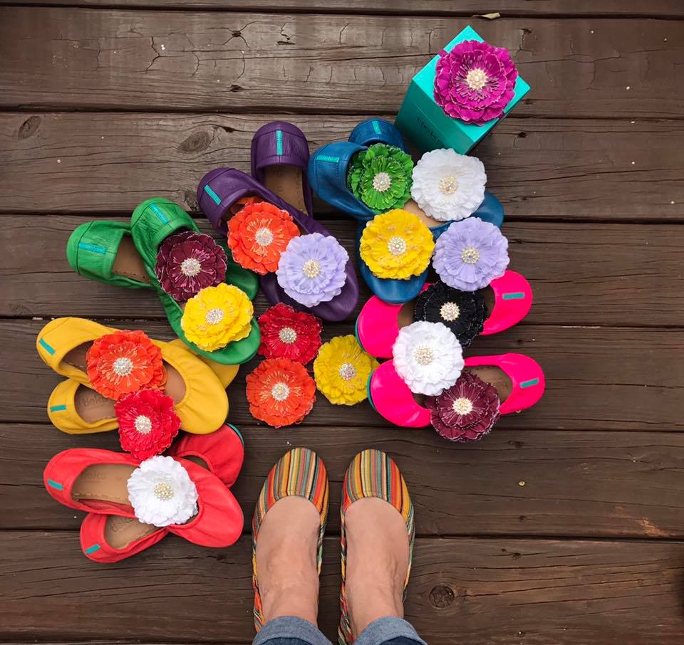 Sunset Stripe Vegan Ballet Flats Tieks