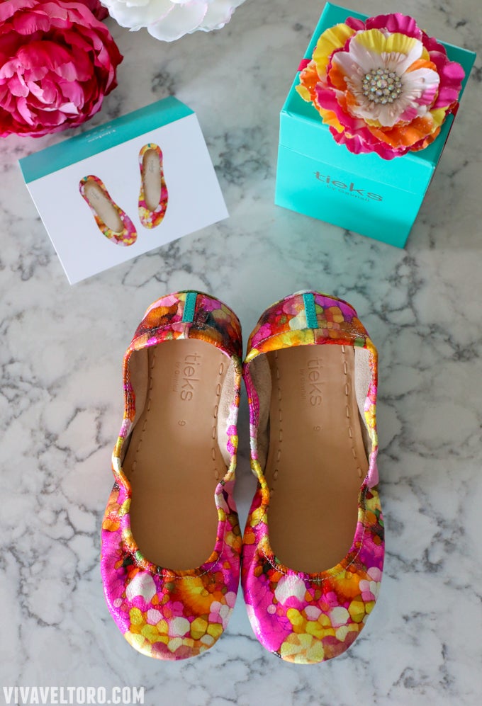 Aquarella Ballet Flats Tieks by Gavrieli