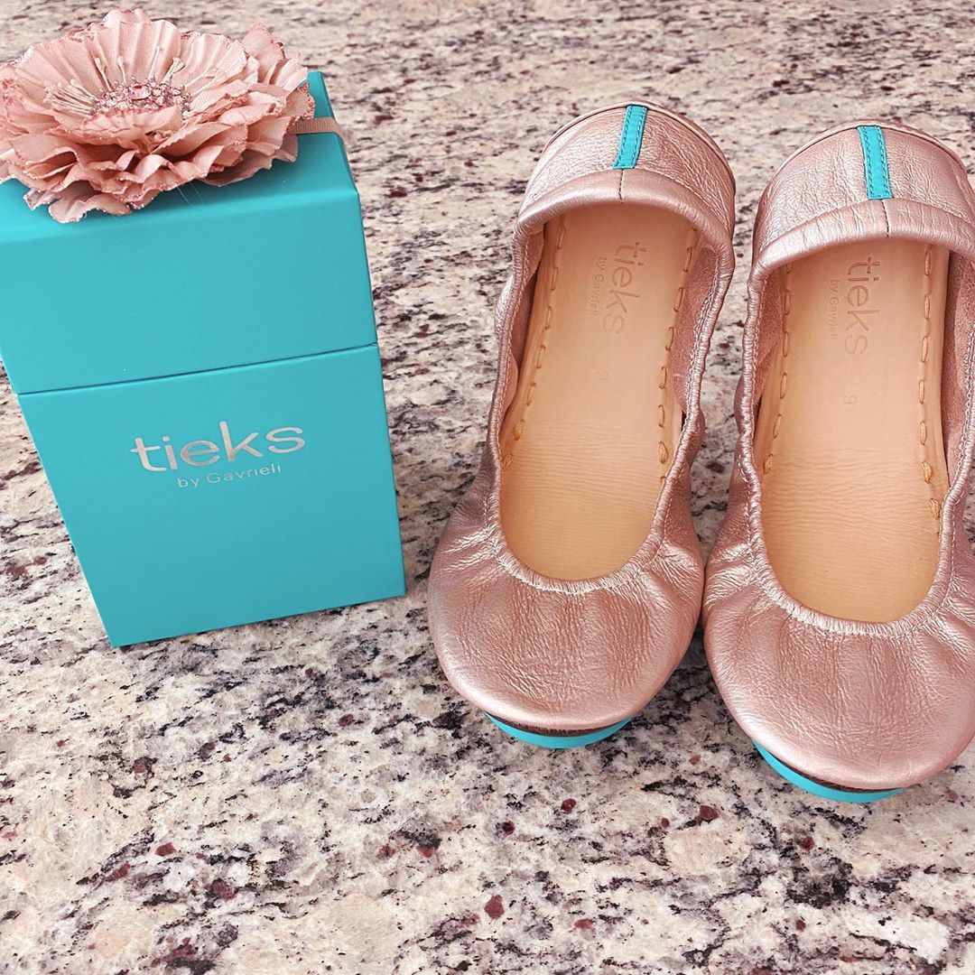 Rose gold tieks hotsell