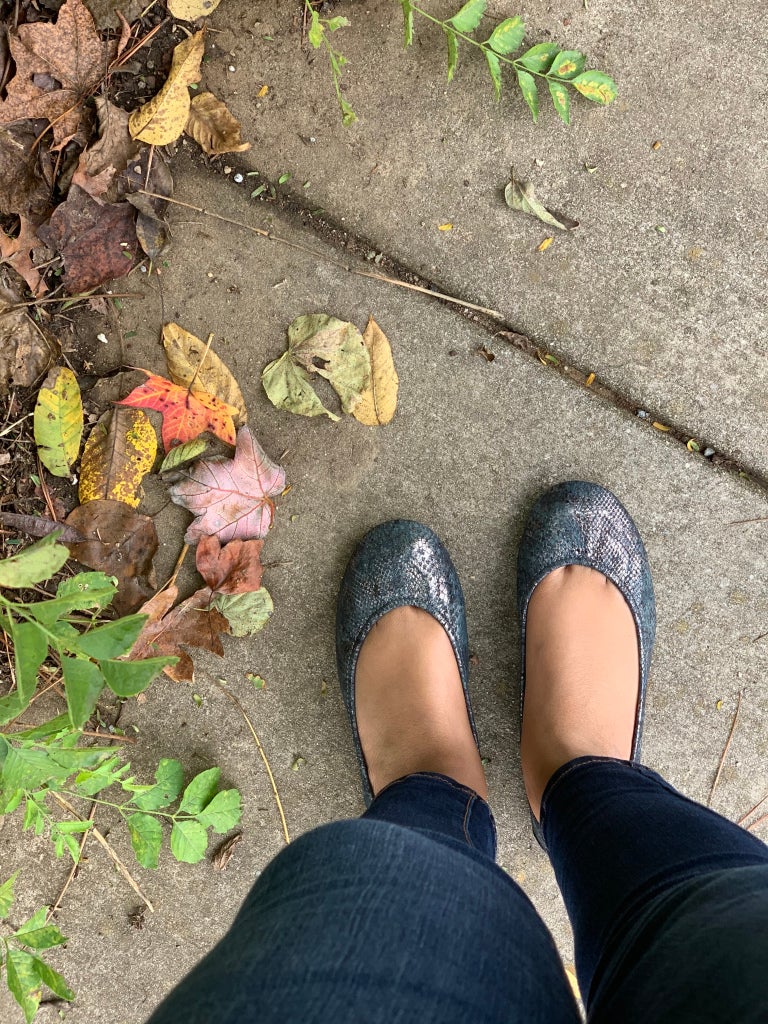 Tieks slate grey croc outlet
