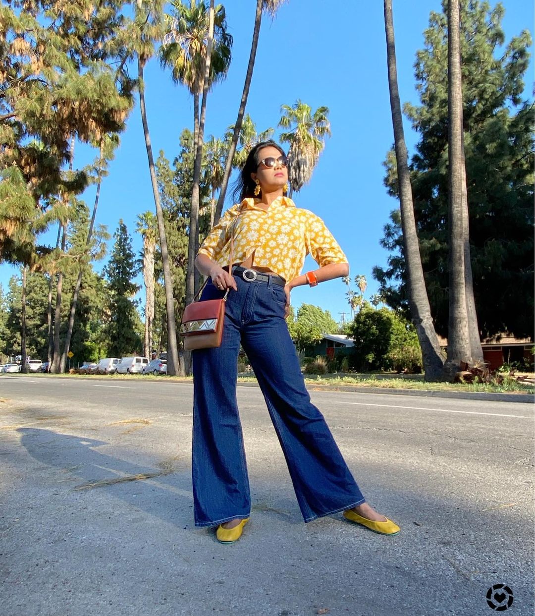 Yellow tieks top