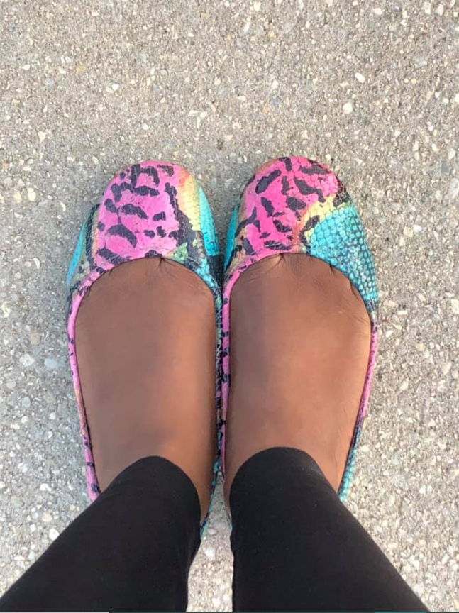 Tieks aquarella top