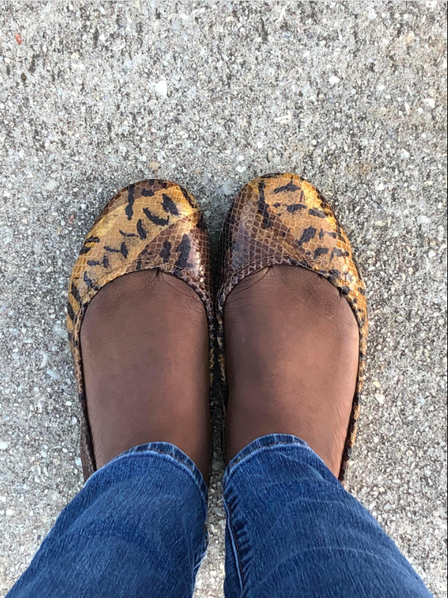 Copperhead snake tieks top