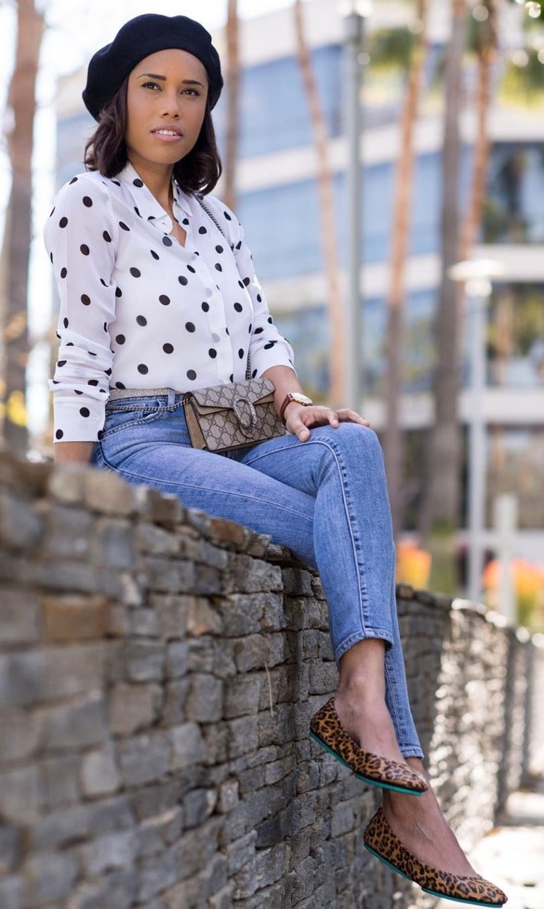 Leopard print and polka dots outlet