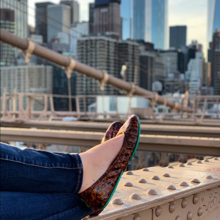 Tortoise shell cheap ballet flats