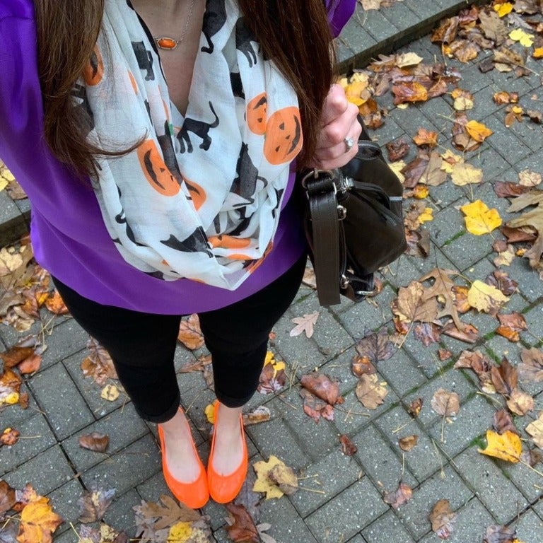 Outrageous Orange Neon Ballet Flats Tieks