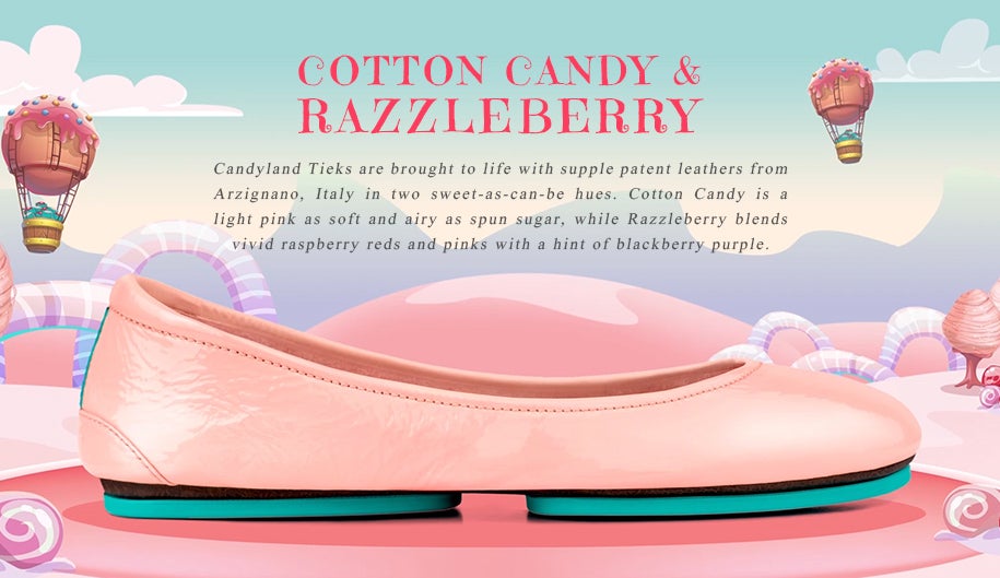 candies ballet flats